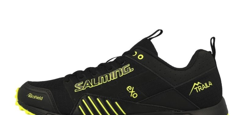 Salming Trail T4 Shoe Men Black Yellow