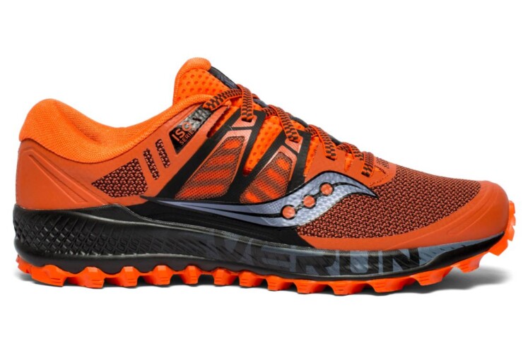 Saucony Peregrine ISO Herren Laufschuhe orange Gr. 47