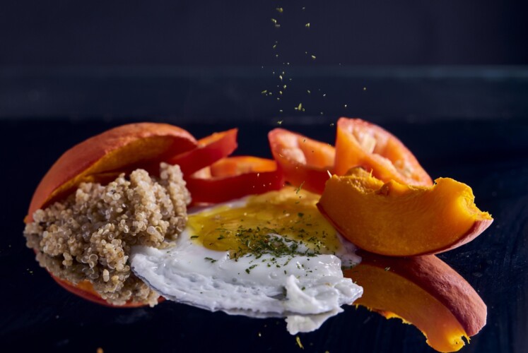 Auch auf die Ernährung kommt es an.