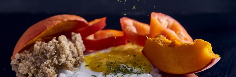 Auch auf die Ernährung kommt es an.