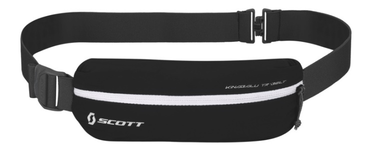 Laufgürtel für Handys bis 6.5“ - Running Belt mit 3 Reissverschlussfächern  - Size S - pink