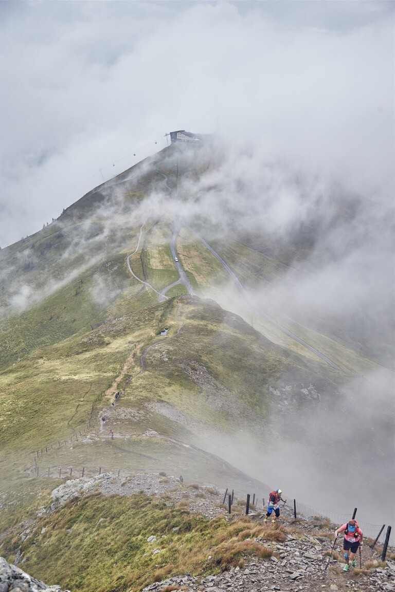 13 Summits Sky Marathon - tolle Strecke und sehr viel Regen