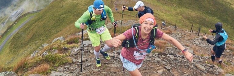13 Summits Sky Marathon - tolle Strecke und sehr viel Regen