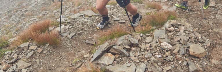 13 Summits Sky Marathon - tolle Strecke und sehr viel Regen