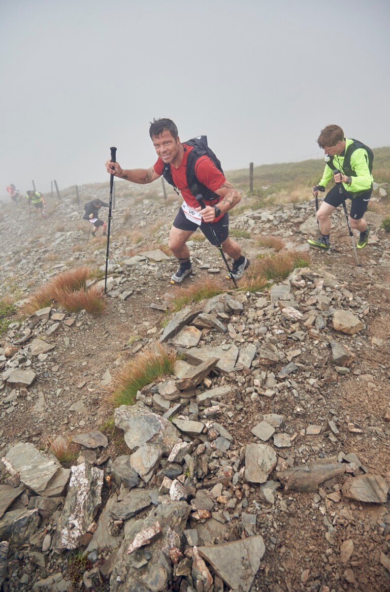 13 Summits Sky Marathon - tolle Strecke und sehr viel Regen