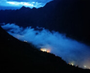 Das Pitztal kurz vor Sonnenaufgang