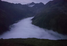 Das Pitztal kurz vor Sonnenaufgang