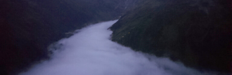 Das Pitztal kurz vor Sonnenaufgang