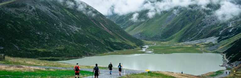Pitz Alpine Glacier Trail 2022 - Panorama Blick