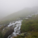 Nebel beim Pitz Alpine Glacier Trail 2022
