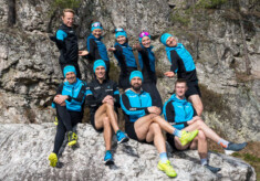 Feierlaune beim XC-RUN.de-Team