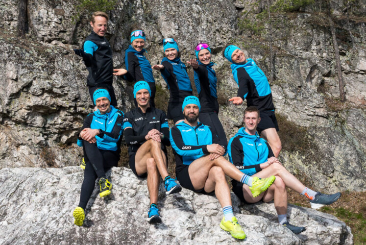 Feierlaune beim XC-RUN.de-Team