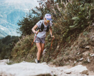 UTMB 2022 Gewinnerin Katie Schide