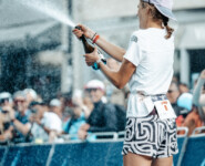 UTMB 2022 Gewinnerin Katie Schide