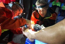 Erste-Hilfe-Einsatz der Medical Crew