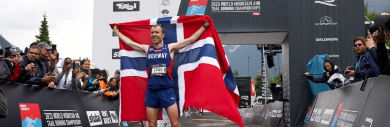 WMTRC 2023: Der alte und neue Weltmeister im Trail Short Stian Hovind Angermund aus Norwegen.