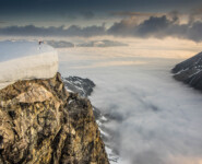 Natur, Berge und Nachhaltigkeites Trailrunning