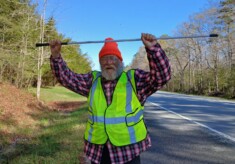 Lazarzs Lake - der Barkley Marathon Erfinder - auf seinem langen Weg durch die USA