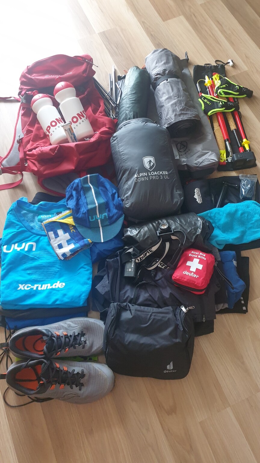 Fastpacking Kit Fastpacking - Teil 1: Die Ausrüstung - xc-run.de Trailrunning