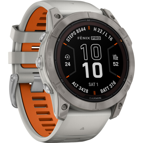 Garmin Fenix 7X Pro Sapphire Solar GPS Uhr