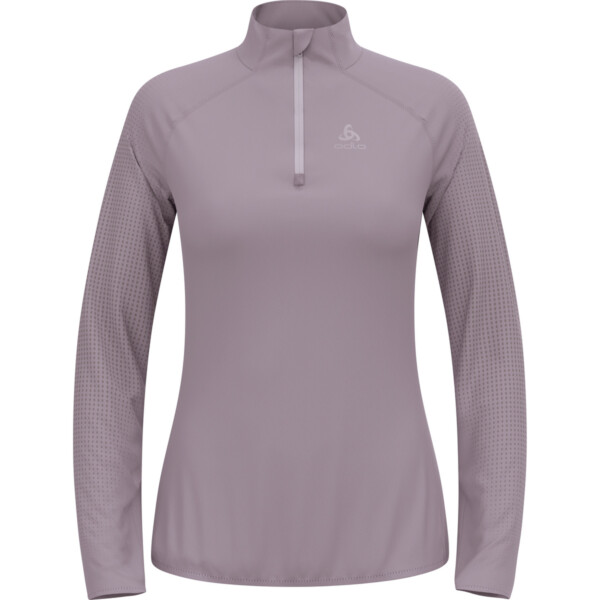 Odlo Damen Zeroweight Warm 1/2 Zip Longsleeve