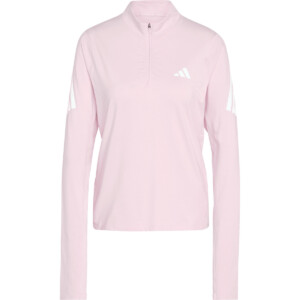 adidas Damen Iconic Running 1/2 Zip Longsleeve