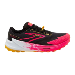 BROOKS CATAMOUNT 3 Trailschuhe Damen Black/Diva Pink/Lemon Chr B (normal) 37,5