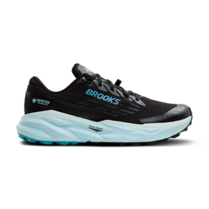 Brooks Cascadia 19 GTX Trailschuhe Damen Black/Ebony/Blue Flower 36,5