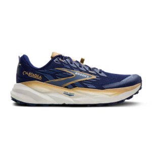 Brooks Cascadia 19 Schuhe Blau-Gold SS26, Größe 41 - EUR