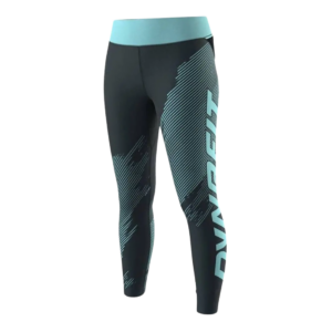 DYNAFIT ULTRA GRAPHIC LONG TIGHTS Damen Blau L