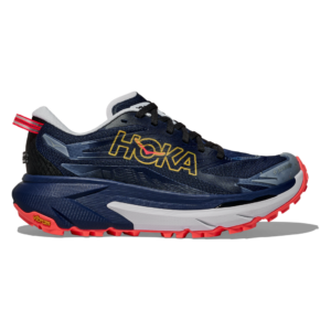 Hoka MAFATE 5 Trailschuhe Damen Midnight Blue/Starlight Glow B (normal) 38