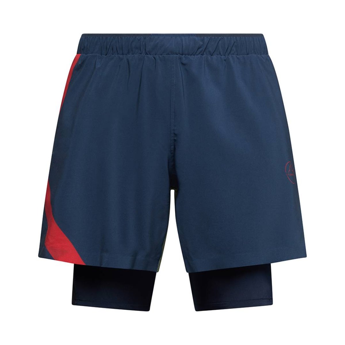 La Sportiva Flow 5" Short Blau Rot, Größe S