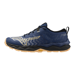 MIZUNO WAVE DAICHI 8 Trailschuhe Damen Estate blue/apricot ice/black B (normal) 38