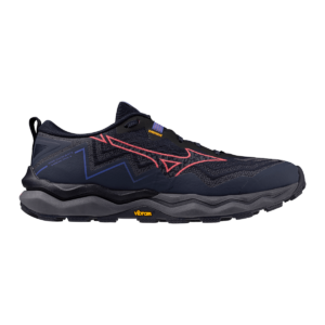 Mizuno WAVE DAICHI 9 GTX Trailschuhe Damen BaritoneBlue/CalypsoCoral/IrisBloom 37