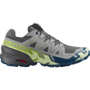 SALOMON SPEEDCROSS 6 Trailschuhe Herren Castlerock / Lime Cream / Poseidon 41 1/3