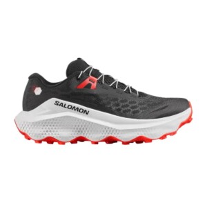 Salomon Ultra Glide 4 Laufschuhe Schwarz Rot SS26, Größe EU 42 2/3