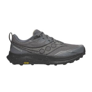 Saucony Peregrine 16 Schuhe Grau Schwarz SS26