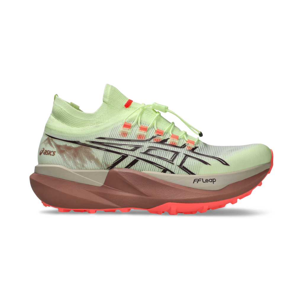 asics METAFUJI TRAIL 2 Trailschuhe Unisex Illuminate Yellow/Dark Aubergine 42