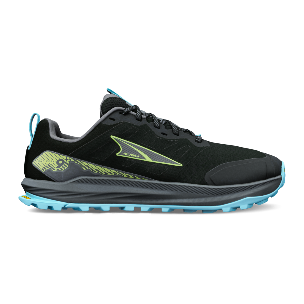 Altra LONE PEAK 9+ Herren Trailschuh Black/ Lime D (normal) 45