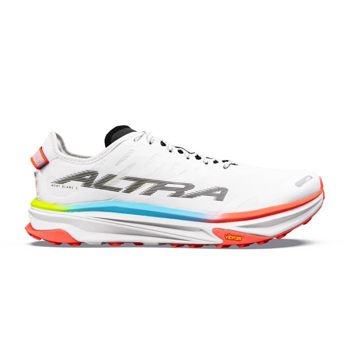 Altra Mont Blanc Carbon Schuhe Weiß Orange AW26, Größe 41 - EUR