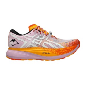Asics Metafuji Trail Schuhe Lila Orange SS25, Größe 41,5 - EUR