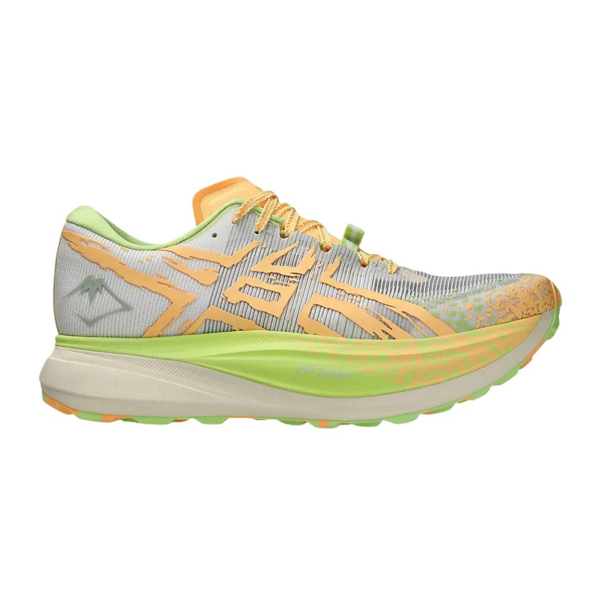 Asics Metafuji Trail Schuhe Orange Grün AW25 Unisex, Größe 41,5 - EUR