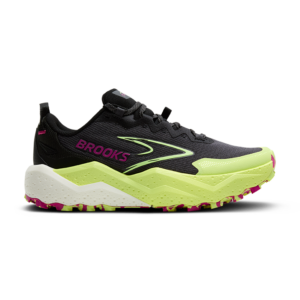 BROOKS CALDERA 8 Trailschuhe Damen Grey/Black/Lime B (normal) 38