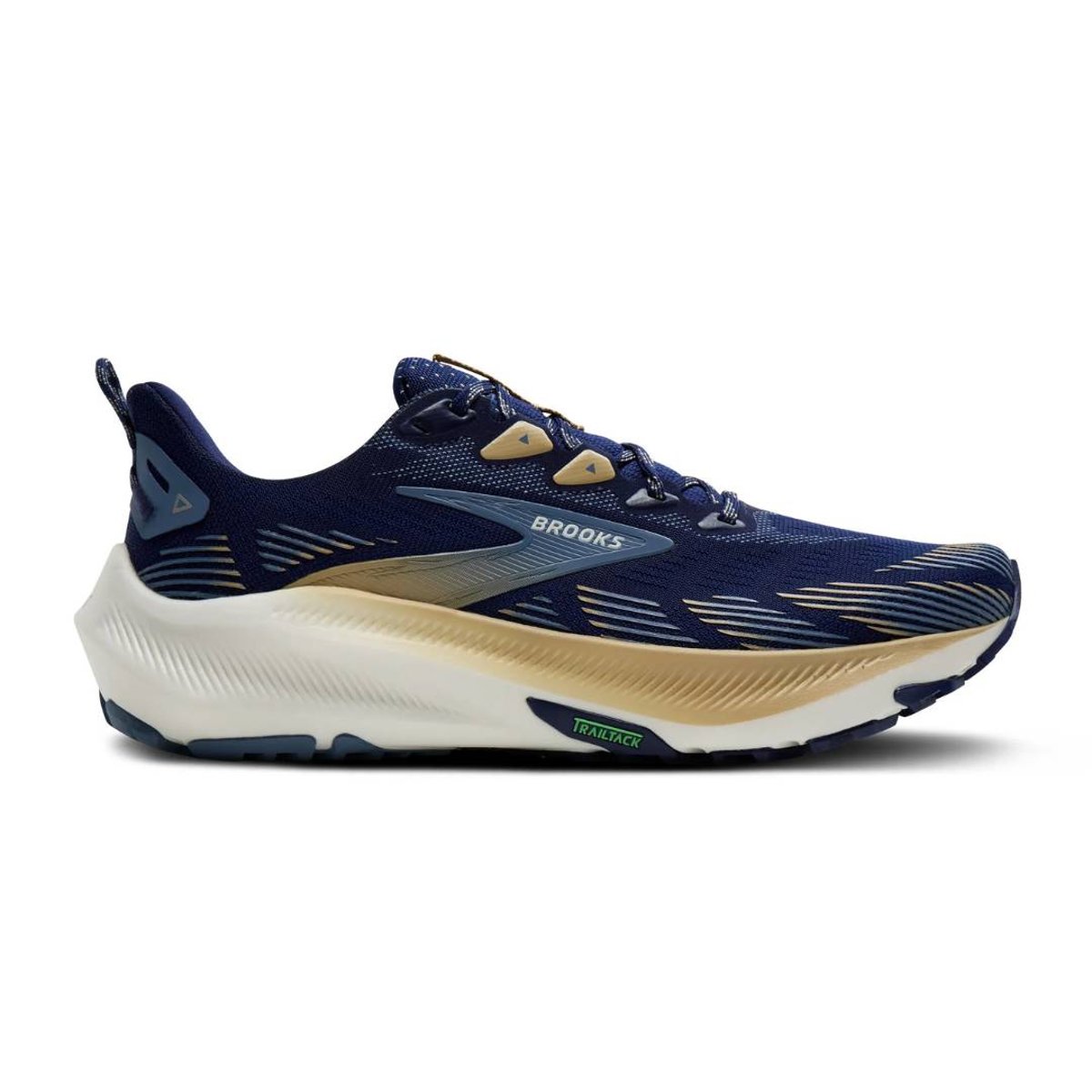 Brooks Ghost Trail Schuhe Blau Braun SS26, Größe 43 - EUR