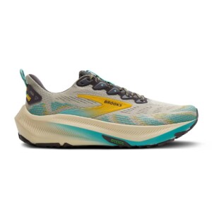 Brooks Ghost Trail Schuhe Grau Gelb SS26, Größe 42 - EUR