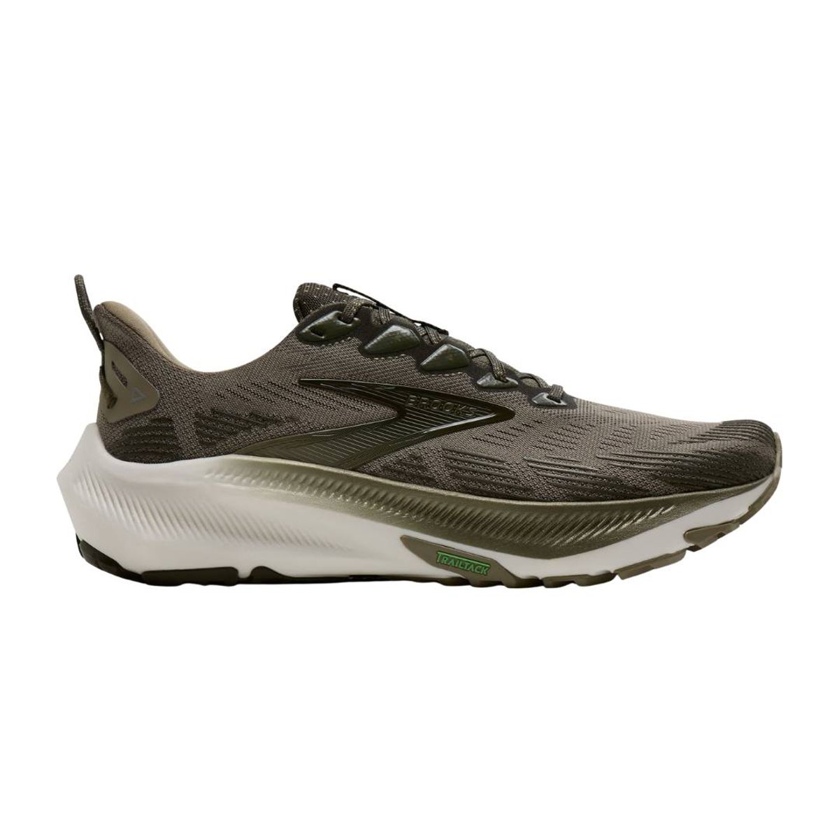 Brooks Ghost Trail Schuhe Grün Weiß AW26, Größe 40 - EUR