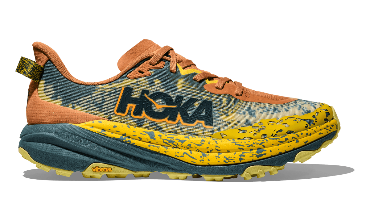 HOKA SPEEDGOAT 6 Trailschuhe Herren TERRA COTTA / MOUNTAIN FOG D (normal) 41 1/3