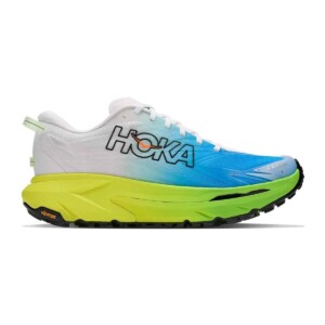 Hoka Mafate 5 Schuhe Blau Grün AW26, Größe EU 40 2/3