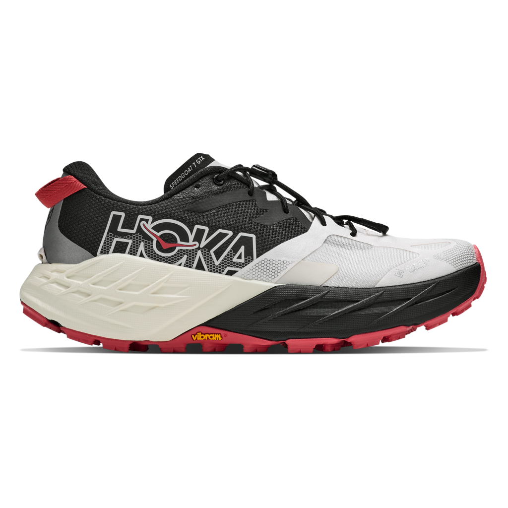 Hoka SPEEDGOAT 7 GTX Trailschuhe Damen Alabaster / Black B (normal) 37 1/3