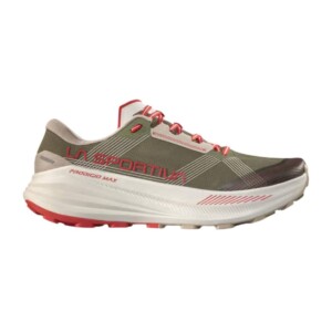 La Sportiva Prodigio Max Laufschuh Grün Rot SS26, Größe 43 - EUR